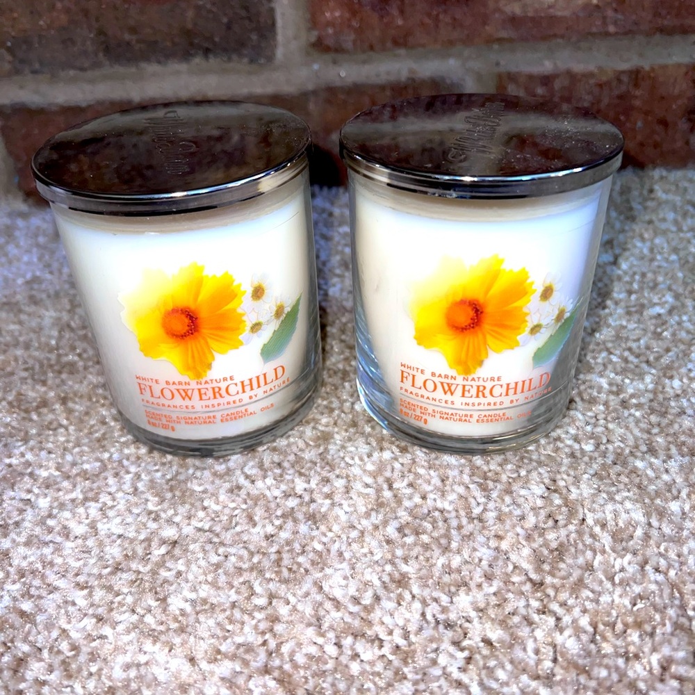 white barn candles